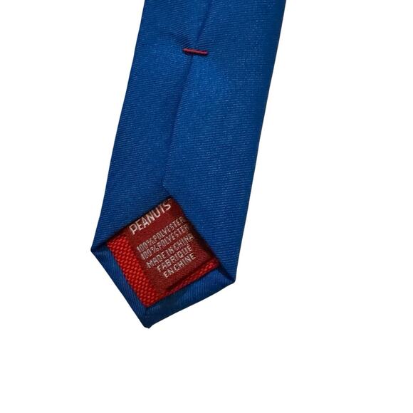 Peanuts Snoopy Woodstock Cartoon Mens Short Necktie - Picture 7 of 8